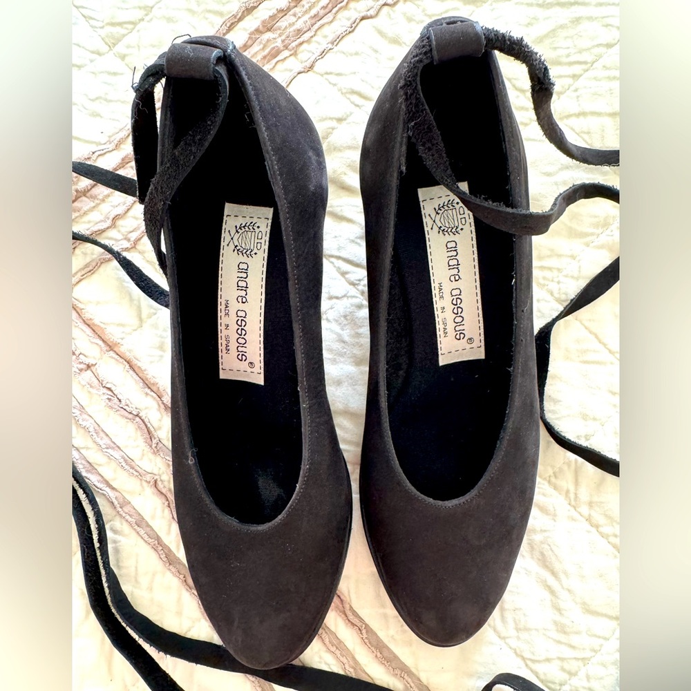 Andre Assous ballerina wedge